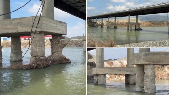 Lidh kryeqytetin me veriun e vendit, dëmtohet ura e Matit! Ekspertët: Shkak shfrytëzimi pa kriter i inerteve në lumë