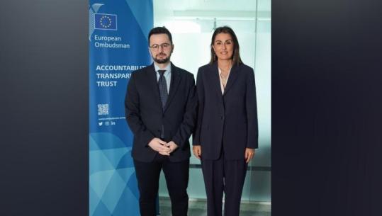 Fondet e Bashkimit Evropian në Shqipëri nën vëzhgim, Shabani takim me Avokaten e Popullit të BE: Standardet e transparencës të arrihen tani