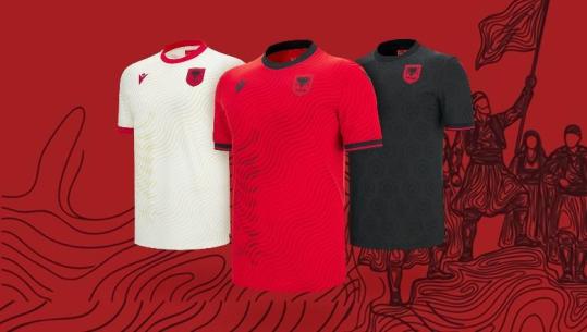 Do vishen për herë të parë në play-off-in kundër Polonisë, zbulohen fanellat e reja të kombëtares shqiptare të futbollit