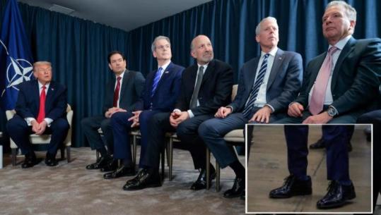 Pse besnikët e Donald Trump veshin të njëjtat këpucë, por me numra dukshëm më të mëdhenj?