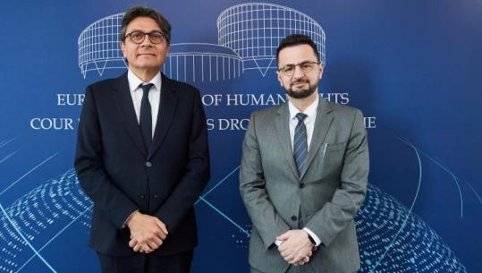 40 milionë euro fatura e padrejtësisë, Avokati i Popullit në takim me kreun e Gjykatës së Strasburgut për mbrojtjen e të drejtave të njeriut