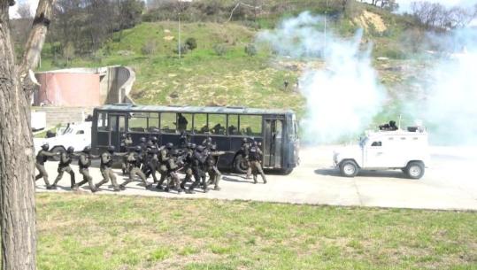 VIDEO/ RENEA, stërvitje me njësinë elitë të policisë së Greqisë, simulojnë pengmarrjen e një autobusi