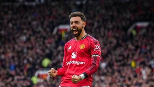 Manchester United fiton 3-1 kundër Aston Villas dhe i merr vendin e tretë në Premier League, rekord nga Bruno Fernandes