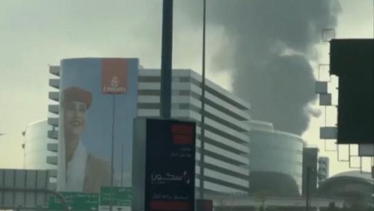 Irani sulmon me dronë aeroportin e Dubait, zjarr pranë depos së karburantit! Fluturimet rinisin gadualisht