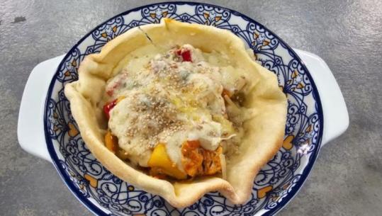 Qebap furre në pite me beshamel nga zonja Albana 