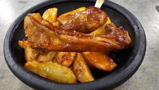 Mish keci me patate në furrë nga zonja Albana