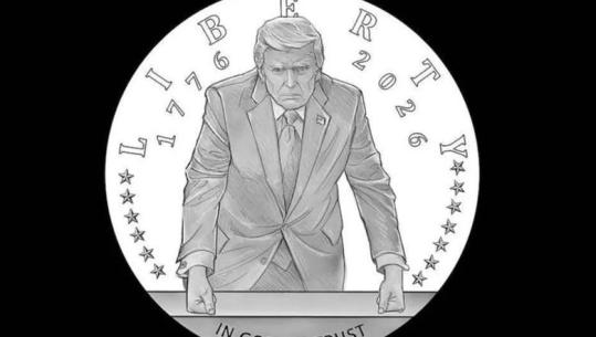 ‘Sa më e madhe, aq më mirë!’ Me flori 24 karatë, miratohet monedha përkujtimore me portretin e Trump
