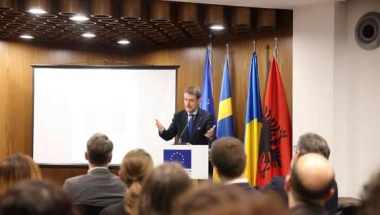 Hoxha në 'Shtëpinë e Europës': Mbështetja e Shqipërisë për Ukrainën mbetet e palëkundur