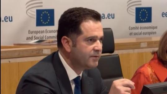 Petrit Malaj prezanton në Bruksel progresin ekonomik të Shqipërisë: Po afrohemi me BE-në me ritëm të qëndrueshëm