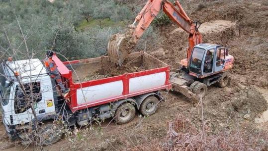 Rrëshqitja e dherave në rrugën e fshatit Tudan, Bashkia e Elbasanit: Ndërhyrja gjatë verës, do bëhet pastrimi i rrugës dhe një mur mbrojtës në pjesën e sipërme