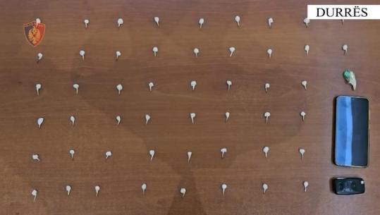 Shiste kokainë në doza në qytetin e Durrësit, pranga 36-vjeçarit! Nis hetimi për një tjetër