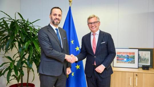Ministri Lamallari takon në Bruksel Komisionerin për Punët e Brendshme: Thellojmë bashkëpunimin, Policia më shumë akses në platforma të dhënash të KE