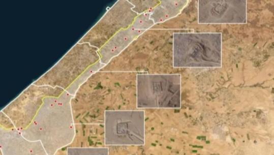 Izraeli po ndërton 32 pika ushtarake brenda Rripit të Gazës