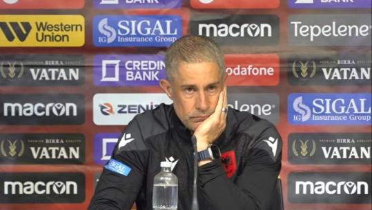 LIVE/ Sylvinho ‘kyç gojën’ për të ardhmen, trajneri para miqësores kundër Ukrainës: Do bëjmë 3-4 ndryshime në formacion, lojtarët më thonë ‘jam edhe unë këtu’ (VIDEO)