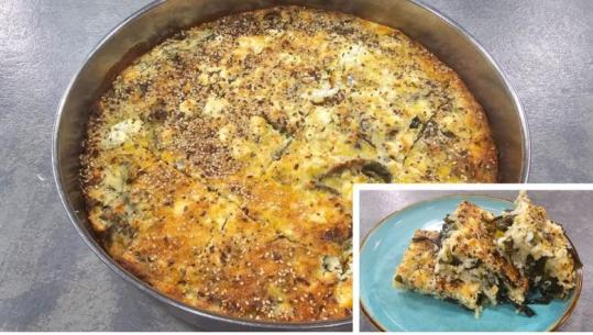 Pite tradicionale me spinaq dhe miell misri nga zonja Albana