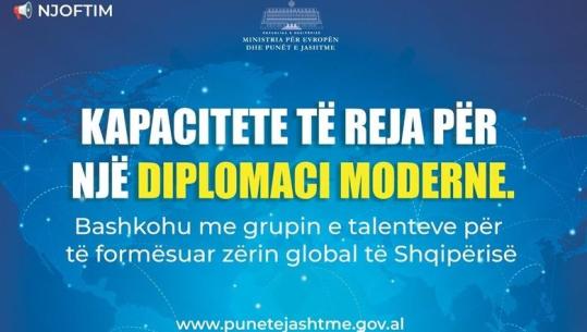 Hoxha fton profesionistët t'i bashkohen Ministrisë së Jashtme: Koha për një shërbim të jashtëm modern, të hapur dhe efektiv