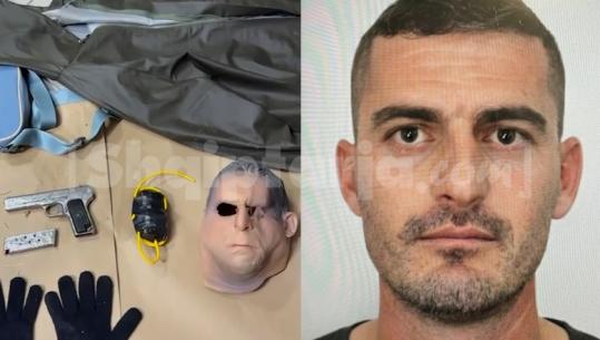 Tiranë/ Parandalohet ngjarja kriminale! Tentoi t’i ikte policisë, në pranga 37-vjeçari! Kishte vënë maskë silikoni, me armë, eksploziv e benzinë në çantë (EMRI)