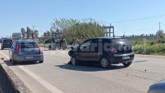 Aksident në aksin Rrogozhinë-Lushnje, 'Golfi' përplaset me zetorin, tre të lënduar në spital