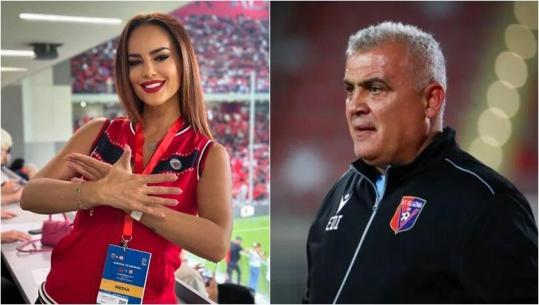 U largua nga intervista, Vllaznia i del në mbrojtje trajnerit Martini: Moderatorja të kërkojë falje për fjalën 'i paedukatë'! Sako: Inat personal që nga viti 2021