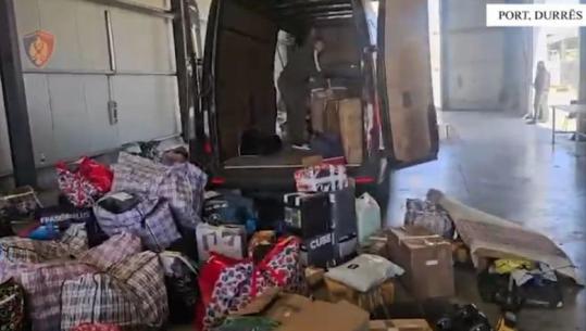 Po transportonte me furgon mallra kontrabandë, arrestohet 35-vjeçari në Portin e Durrësit