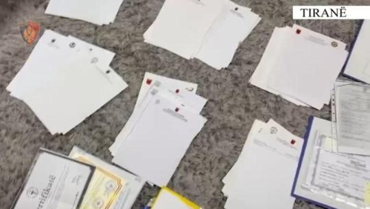 Tiranë/ Zbulohet një laborator për falsifikimin e diplomave të shkollave të mesme dhe universiteteve, arrestohet një person (EMRI)