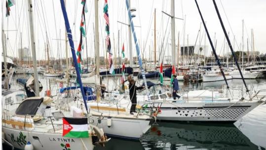 Thyerja e bllokadës izraelite, 30 anije me ndihma humanitare nisen nga Barcelona drejt Gazës