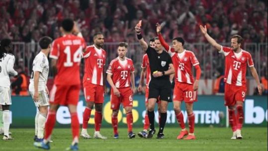 VIDEO/ Kaos pas eliminimit nga Champions League, futbollistët e Real Madridit përplasen me arbitrin Vincic! Arbeloa: Kartoni i kuq i pashpjegueshëm