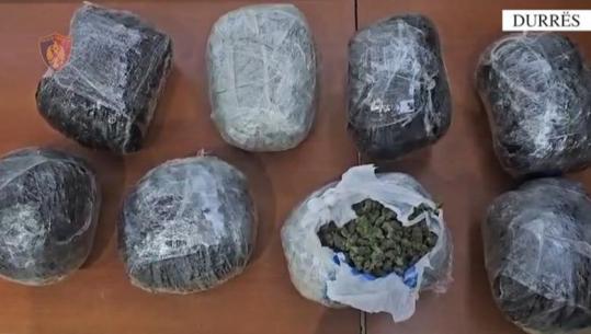 Kishte fshehur 8 kilogramë kanabis, arrestohet 30-vjeçari në Durrës