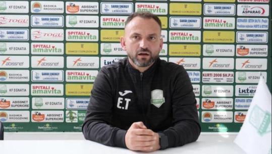 Zyrtare/ Trajneri Edlir Tetova konfirmon largimin nga Egnatia në fundin e sezonit: Vendimi është personal, duam titullin