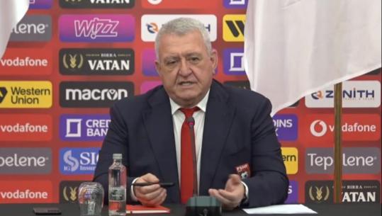 LIVE/ 'Me Sylvinhon kemi bërë kualifikueset më të mira në histori', Armand Duka: Të ardhmen e trajnerit e vendosim para qershorit, ai ka nevojë për kohë