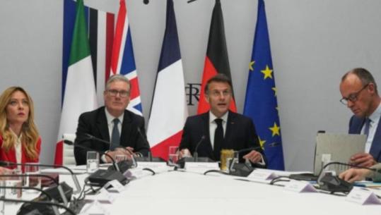 Samiti për Hormuzin, Macron, Starmer, Meloni dhe Scholz drejt një deklarate të përbashkët
