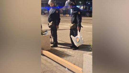Policia ndalon 4 persona në protestën e Berishës, iu gjendet një çantë me molotovë! Lëndë plasëse efektivët gjejnë edhe në bulevard