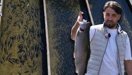 Një nga Ne/ Historia e Aleks Shtrezit, 28-vjeçari që rrit trofta në Kovashicë: 10 vite me këtë punë, ja projekti që kam për fshatin