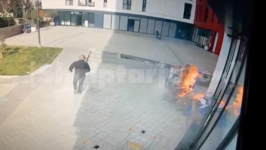 VIDEO/ Ja si nisi zjarri që përpiu pallatin te kompleksi 'Arlis' në Tiranë