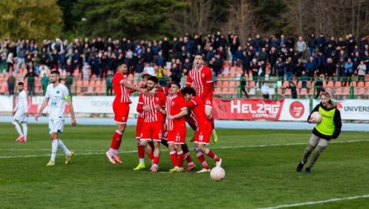 Kategoria e Parë/ Skënderbeu dhe Laçi ngjiten zyrtarisht në Superligë, në garë titulli kampion, zona play-off dhe mbijetesa