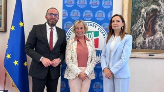 Bardhi dhe Tabaku takohen me përfaqësues të partisë 'Forza Italia' në Romë: Integrimi në BE kërkon reforma të thella 