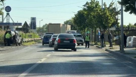 Aksident në aksin Lezhë–Milot, kamionçina përplaset me biçikletën, plagoset një person