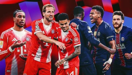Champions League/ Sot nisin 'ethet' e gjysmëfinaleve, në fushë PSG - Bayern Munich