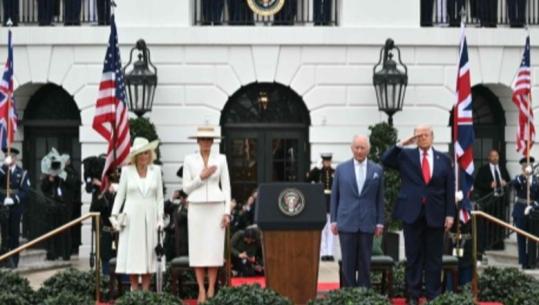 Nderime të rralla ushtarake për Mbretin Charles në Shtëpinë e Bardhë, Trump: Britania e Madhe është aleati ynë më i afërt