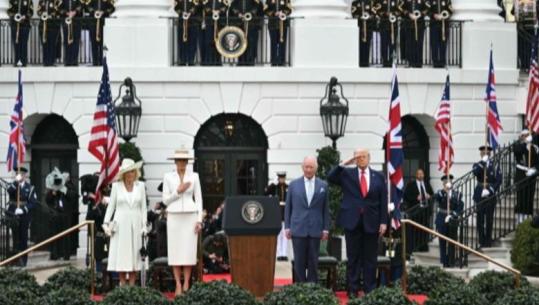 Nderime të rralla ushtarake për Mbretin Charles në Shtëpinë e Bardhë, Trump: Britania e Madhe është aleati ynë më i afërt
