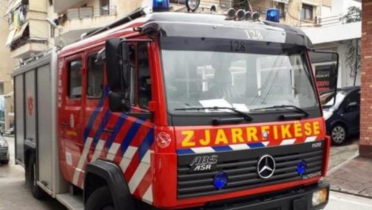 Tiranë/ Zjarr në një pallat pranë '313', forcat zjarrfikëse në vendngjarje