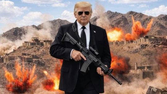 Me automatik në dorë, Trump poston foton me inteligjencë artificiale: Irani duhet të marrë masa