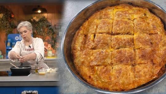 Byrek me mish të grirë dhe qepë nga zonja Albana