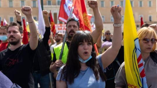 1 Maji në Greqi, protesta dhe grevat masive paralizojnë transportin dhe shërbimet 