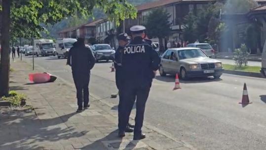 Aksident në Shkodër/ Kamioni përplas për vdekje këmbësorin, shoqërohet drejtuesi (EMRI)