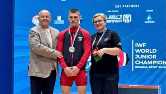 Samoel Rrasa nënkampion Evrope, ngre 134 kilogramë në shkëputje! Tjetër medalje për Shqipërinë në peshëngritje