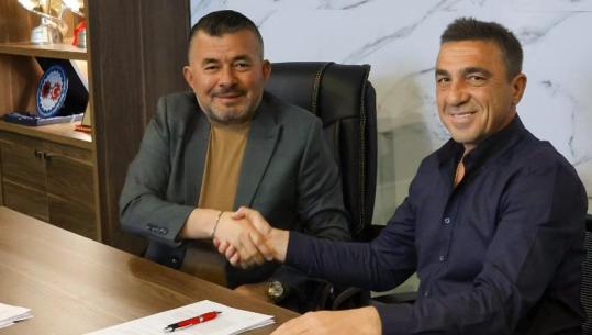 Vetëm dy javë i papunë, trajneri Nevil Dede firmos me kampionët në fuqi të Egnatias
