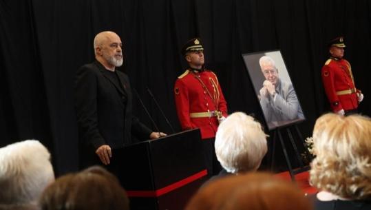 Homazhet për Servet Pëllumbin/ Rama: Do të mbetet gjithnjë pikë referimi! Do ta kujtojmë si burrë të ndershëm, të mençur e babaxhan