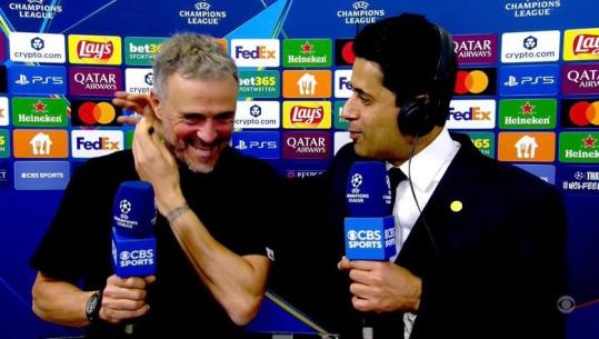Nasser Al Khelaifi i emocionuar: Luis Enrique revolucionarizoi futbollin, është trajneri më i mirë në botë