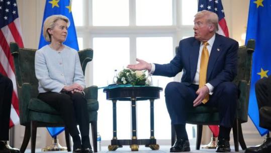 Trump telefonatë me Von der Leyen: BE ka kohë deri më 4 korrik për të respektuar marrëveshjen detare, ose do t’i nënshtrohen tarifave marramendëse